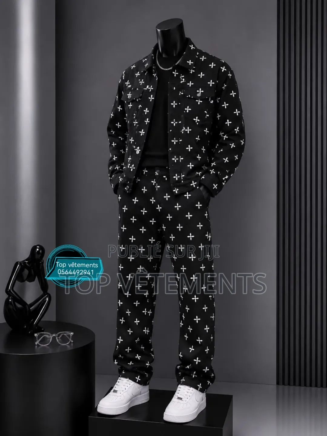 Nouvelle Collection d'Ensemble Jacket +Pantalon en Stock Limité.