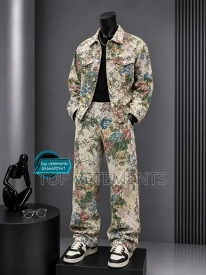 Nouvelle Collection d'Ensemble Jacket +Pantalon en Stock Limité.