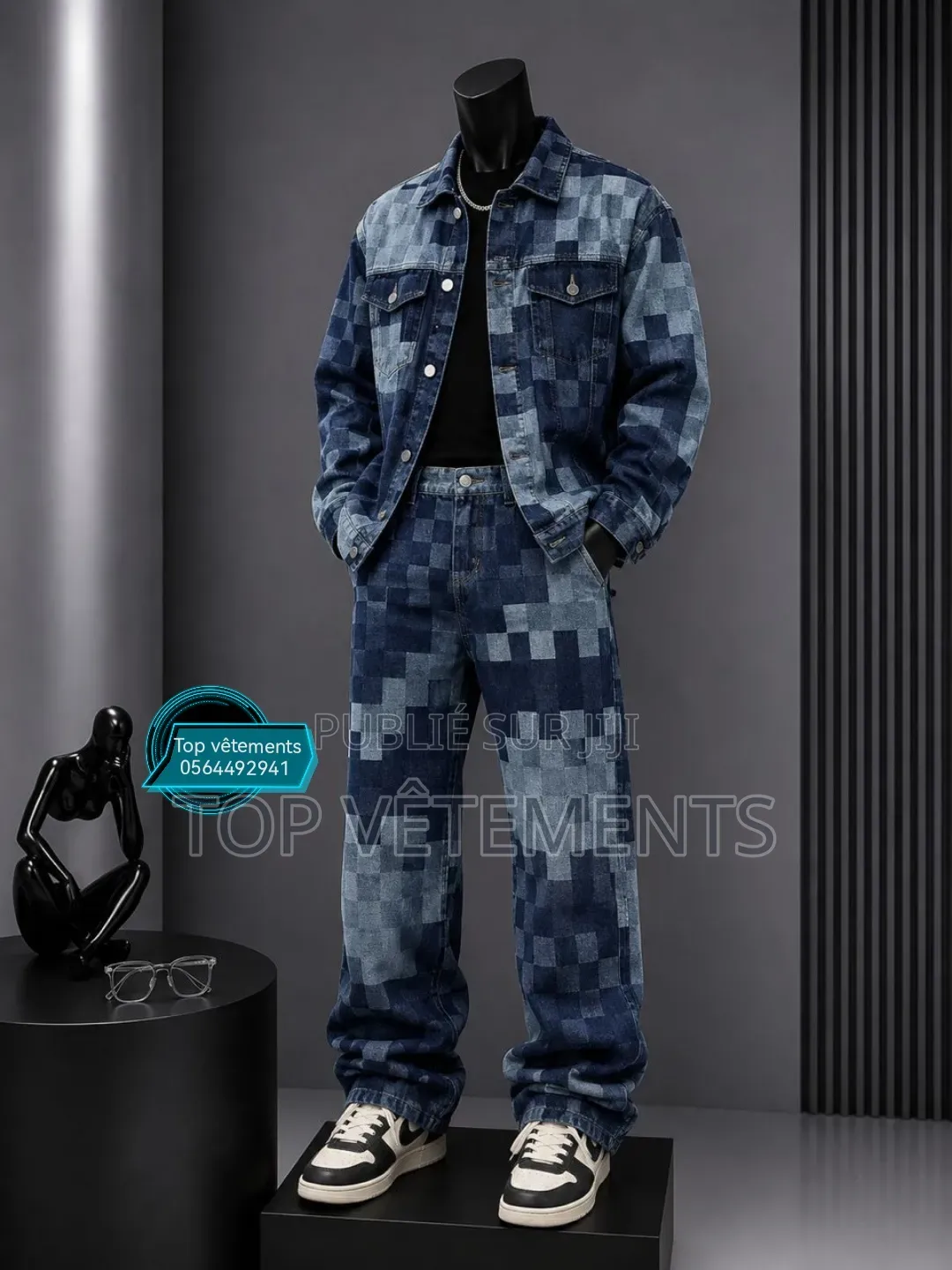 Nouvelle Collection d'Ensemble Jacket +Pantalon en Stock Limité.