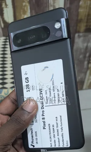 Nouveau Google Pixel 8 Pro 128 GB Noir