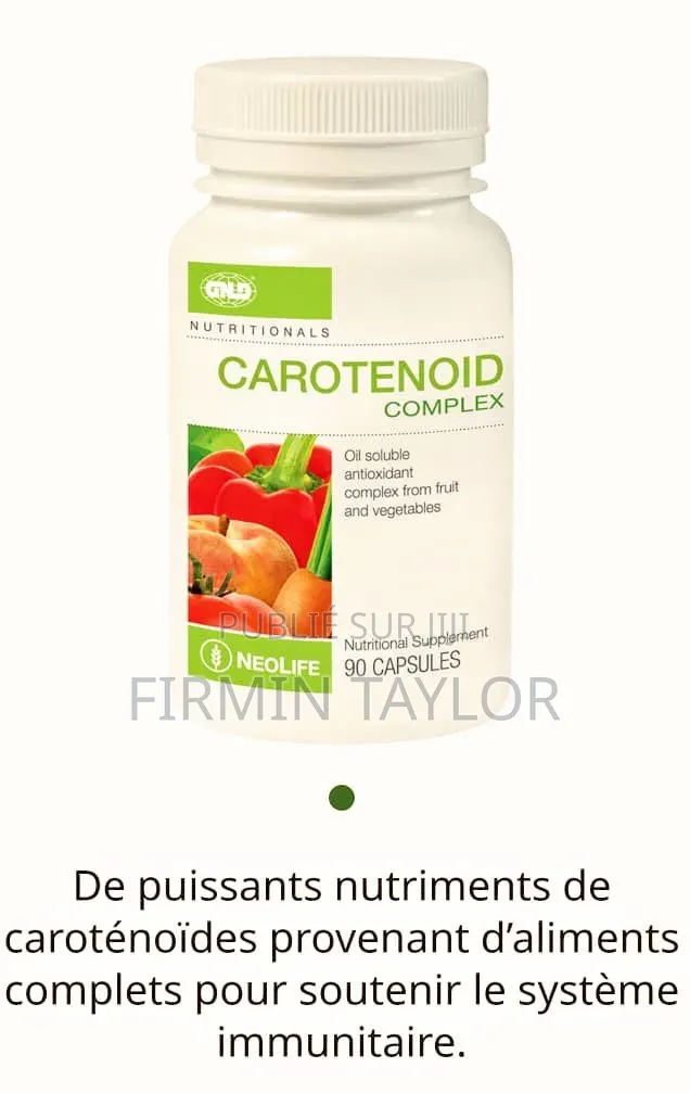 Caroténoïdes Complexe