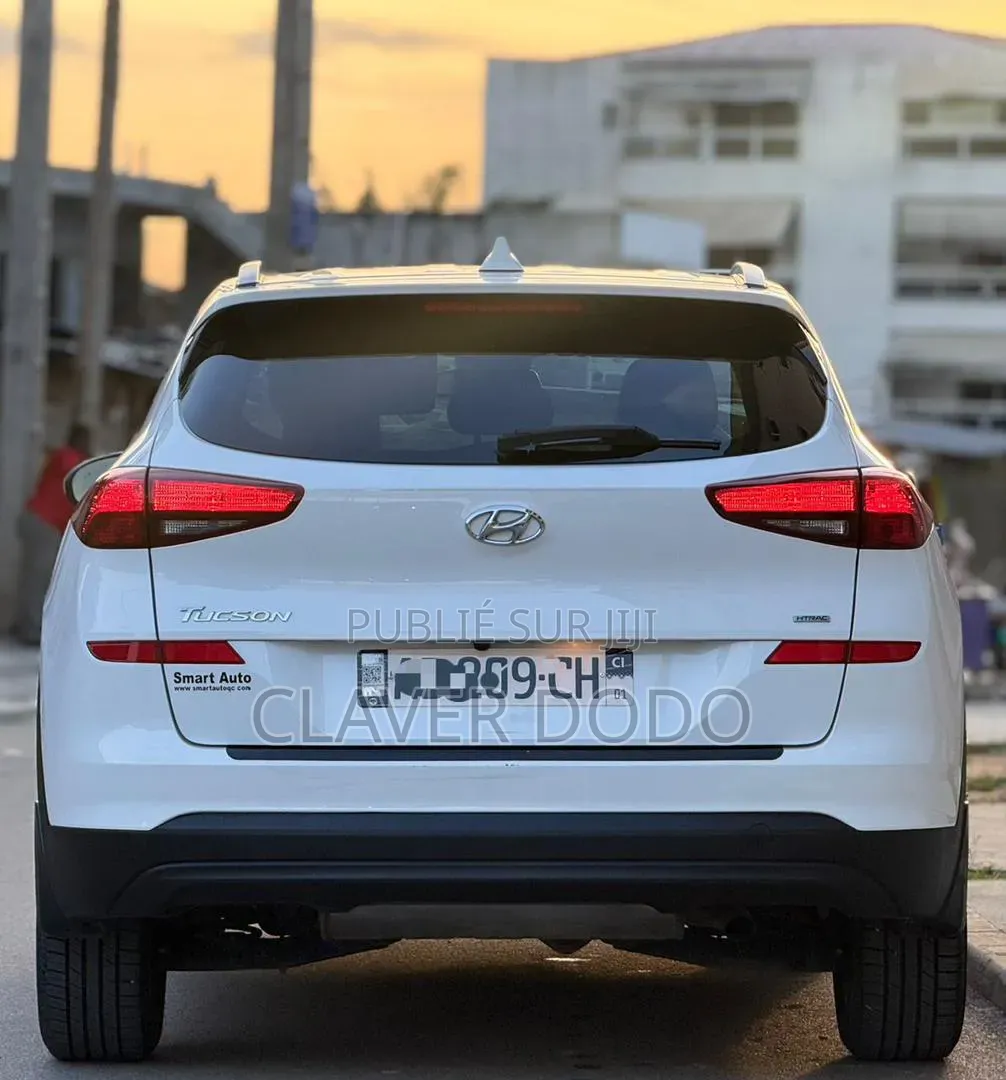 Hyundai Tucson 2021 Blanc