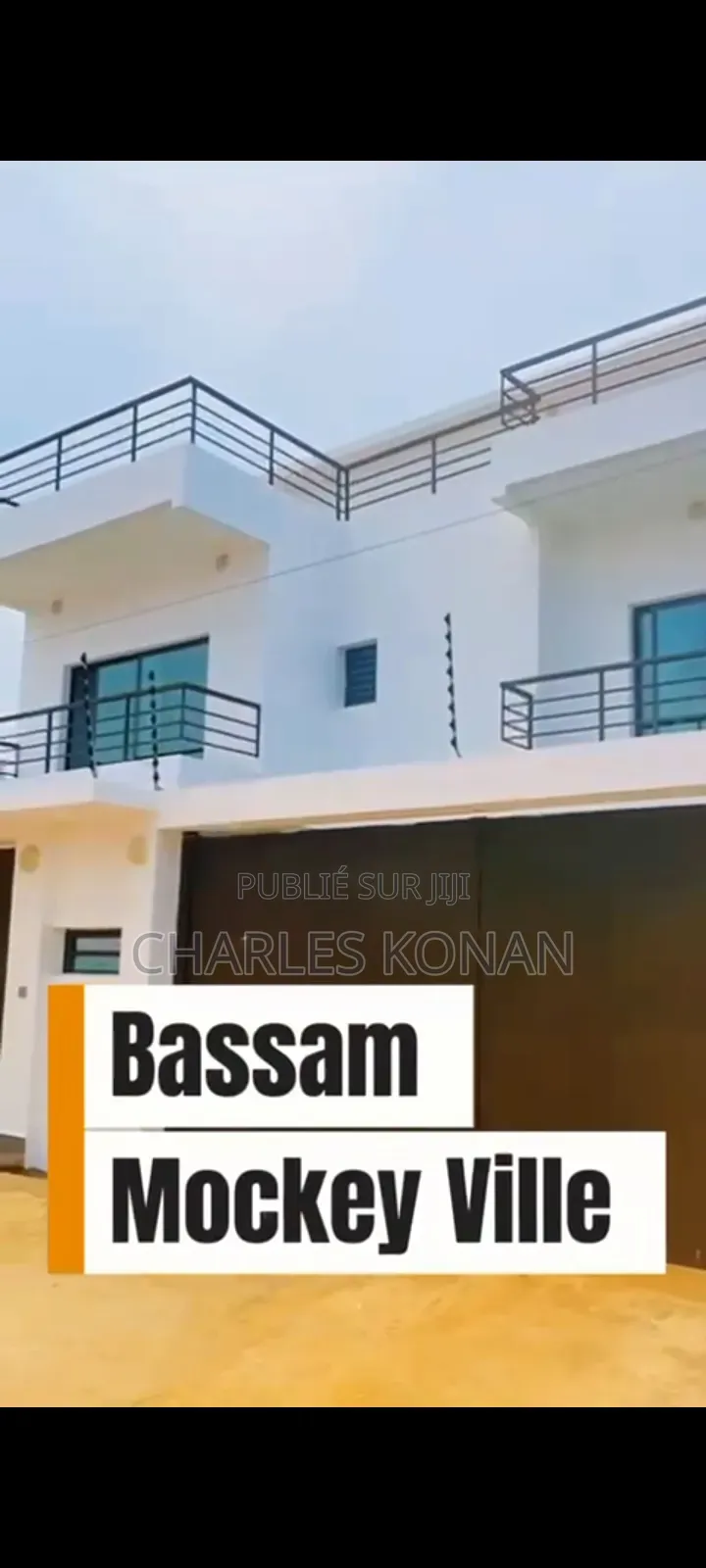 Meublé 6chbre Duplex dans Grand-Bassam à Vendre