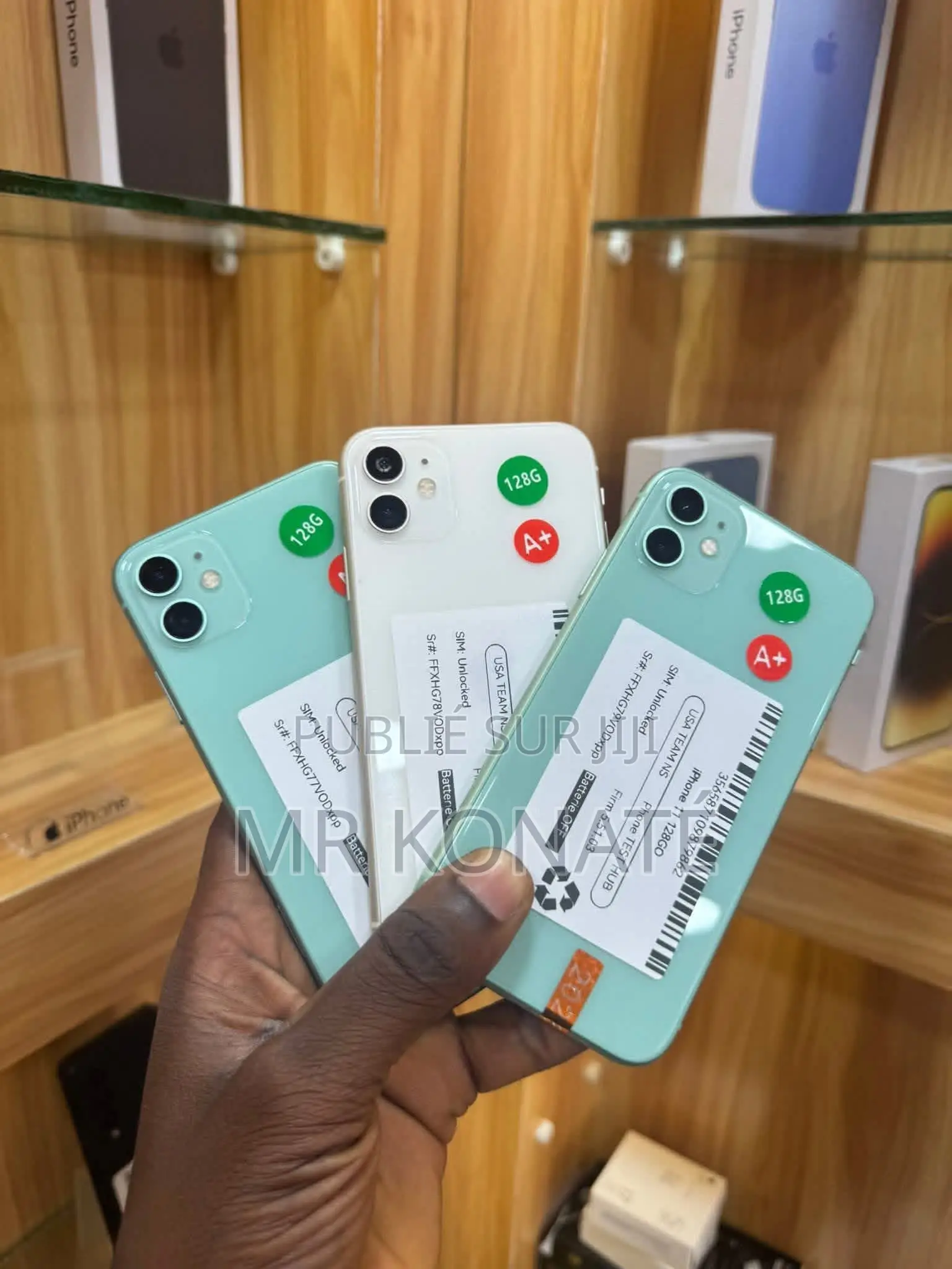 Nouveau Apple iPhone 11 128 GB Vert