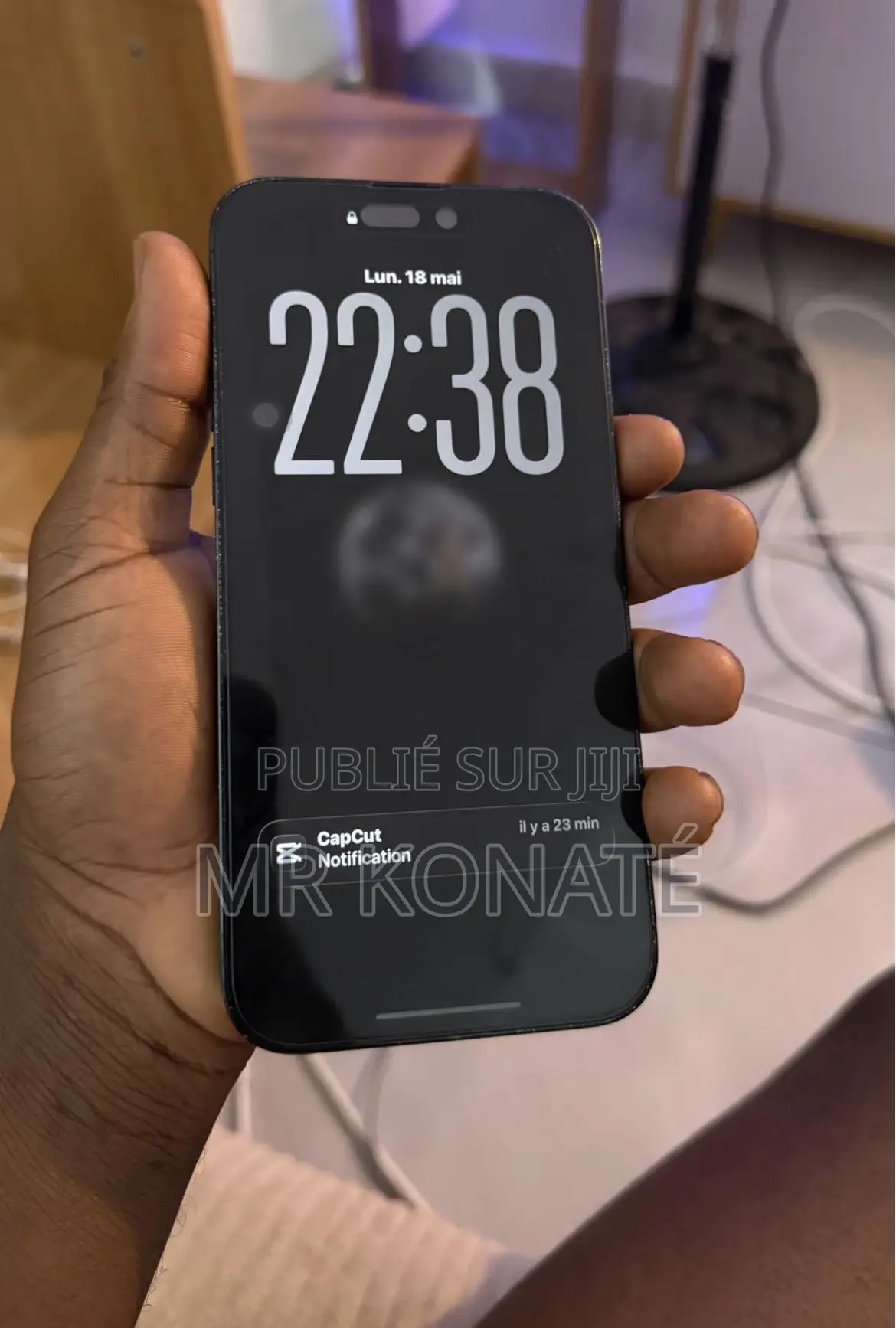 Nouveau Apple iPhone 14 Pro Max 256 GB Noir