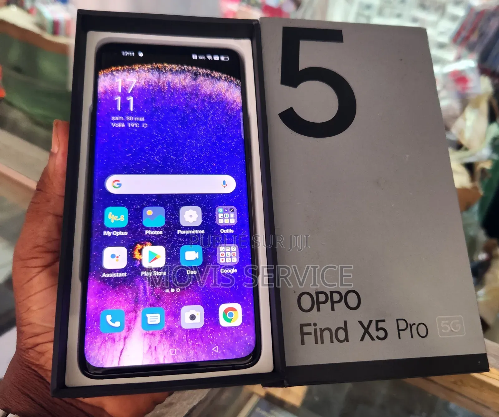 Oppo Find X5 Pro 256 GB Noir