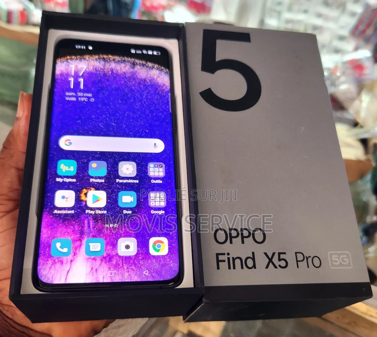 Oppo Find X5 Pro 256 GB Noir