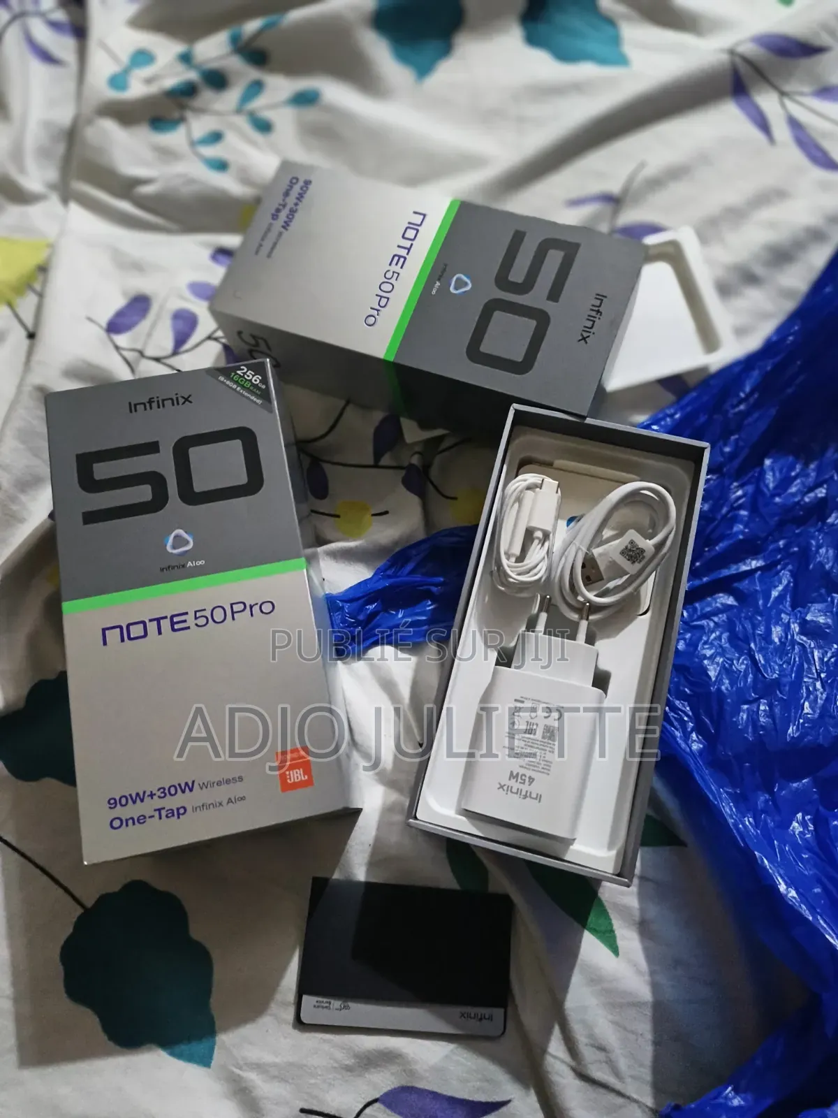 Nouveau Infinix Note 5 64 GB Argenté