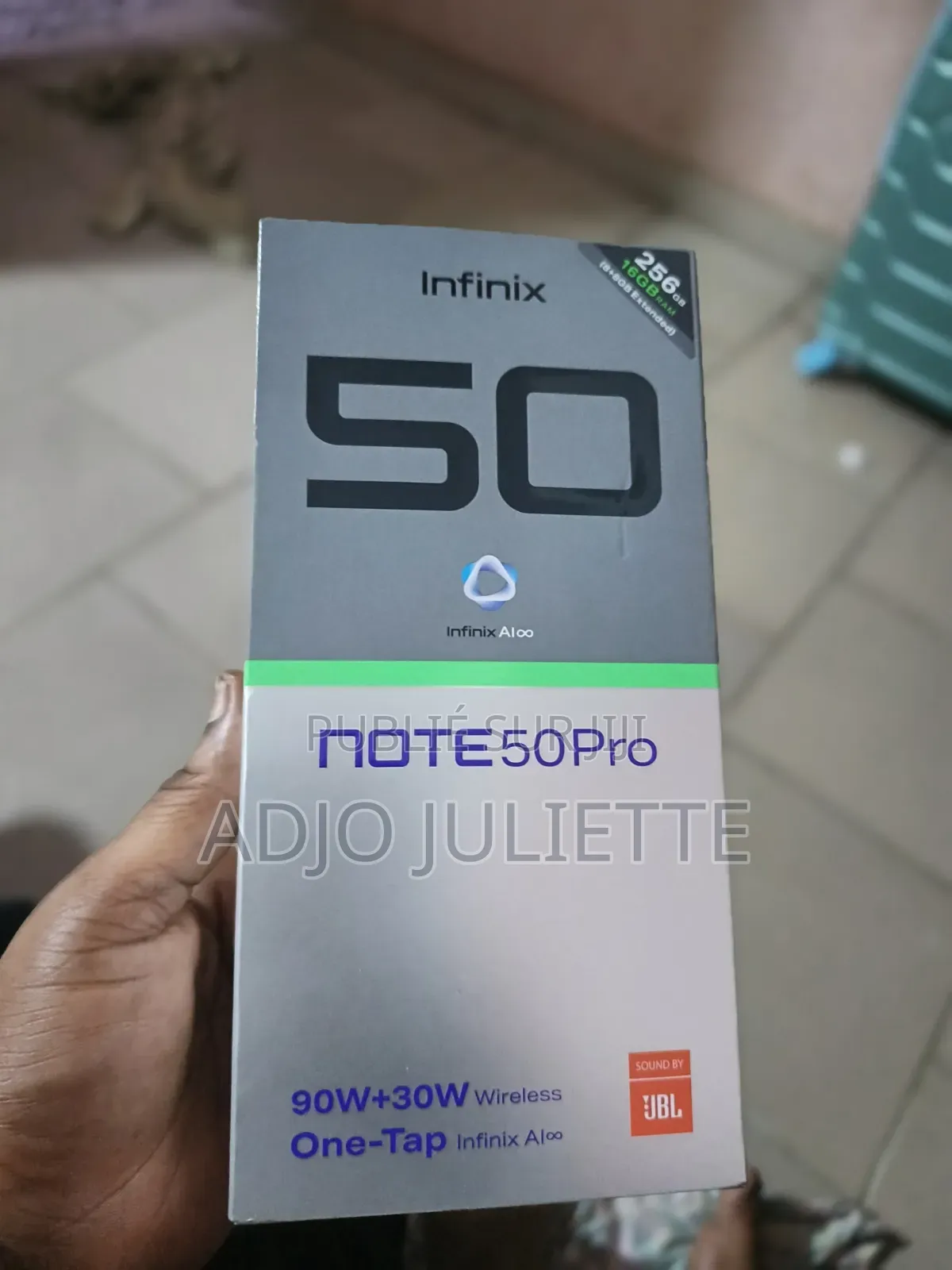 Nouveau Infinix Note 5 64 GB Argenté