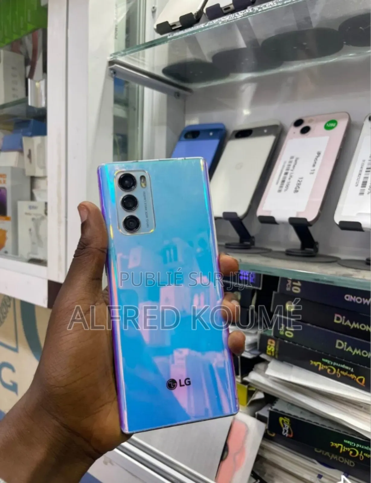Nouveau LG Wing 5G 256 GB Bleu