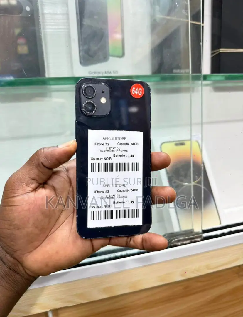 Nouveau Apple iPhone 12 mini 64 GB Noir