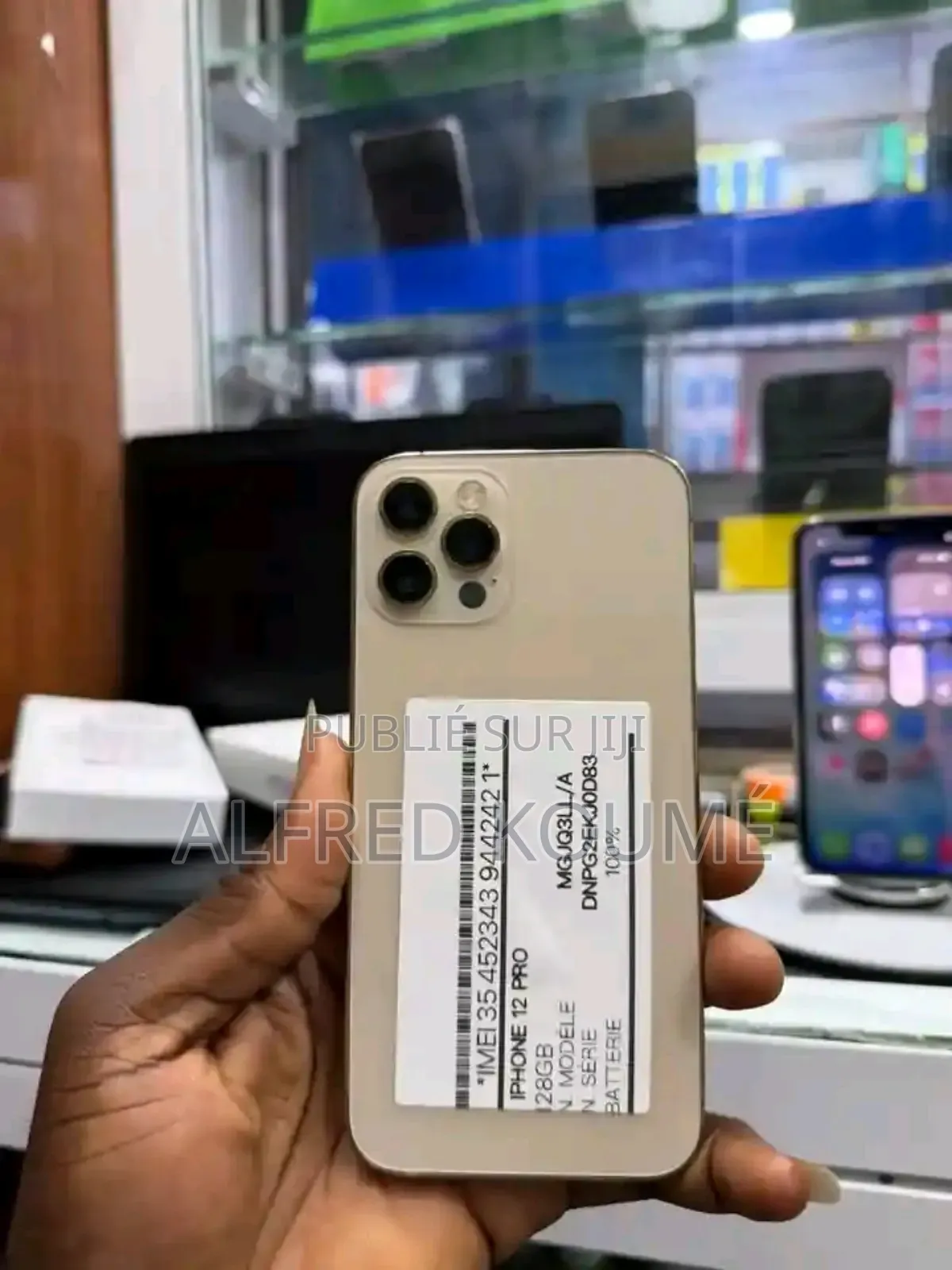 Nouveau Apple iPhone 12 Pro 128 GB Blanc