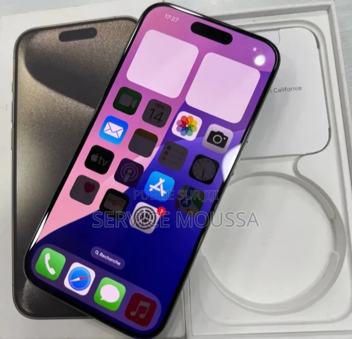 Nouveau Apple iPhone 15 Pro Max 512 GB Noir