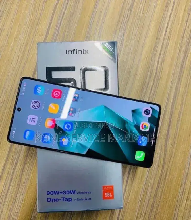 Nouveau Infinix Hot 50 256 GB Gris