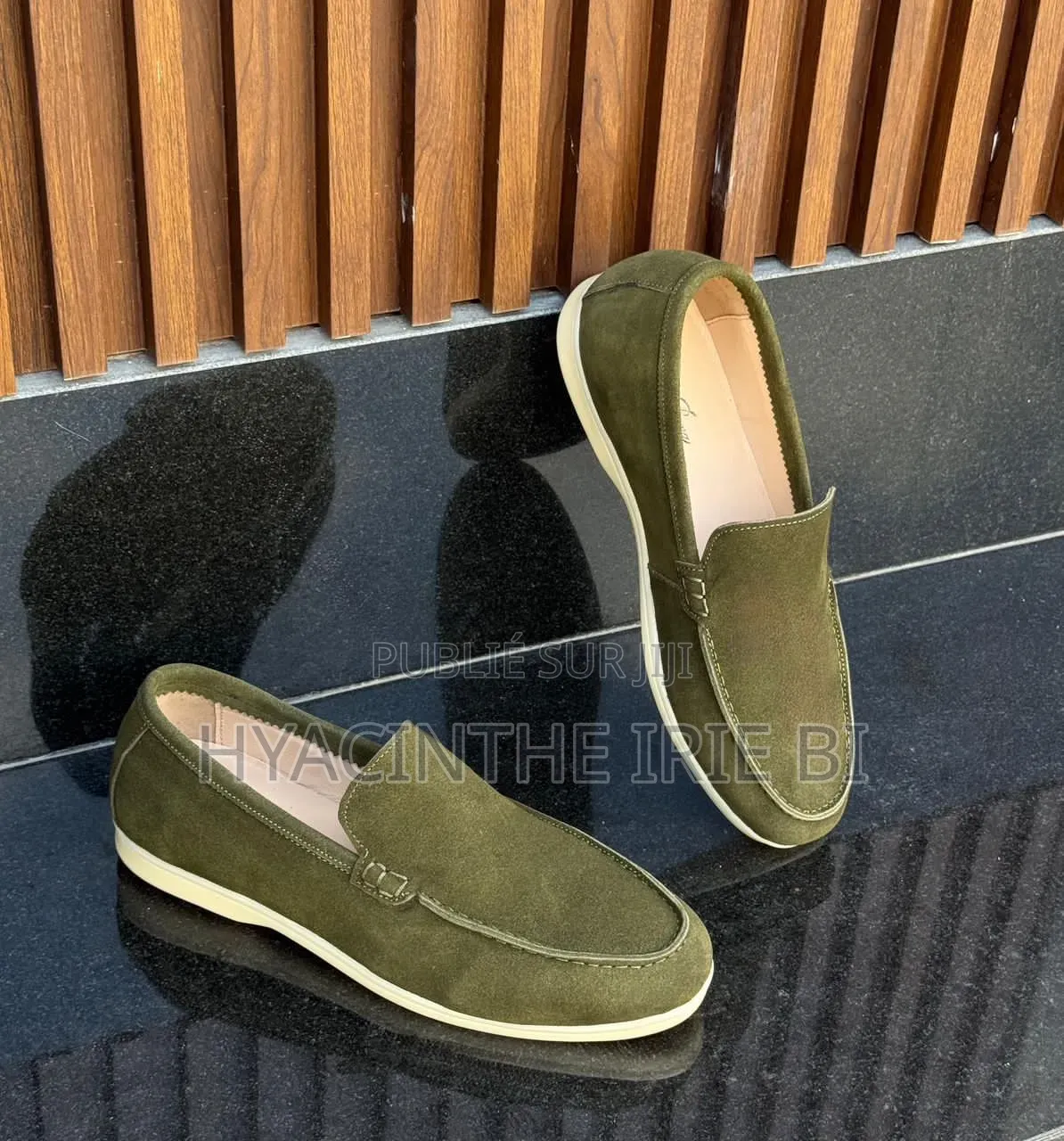 Loro Piana Cuir Semelle Authentique Original Qualite Irréprochab