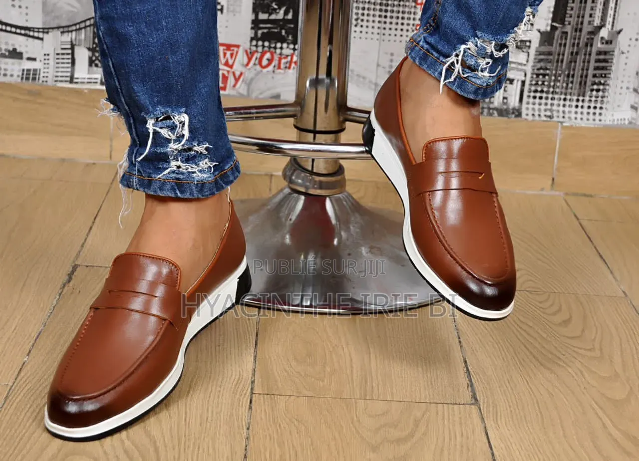 Mocassin Cuir Authentique Original Qualite Irréprochable Stock