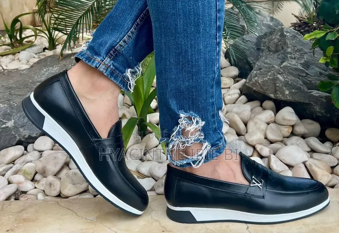 Mocassin Cuir Authentique Original Qualite Irréprochable Stock