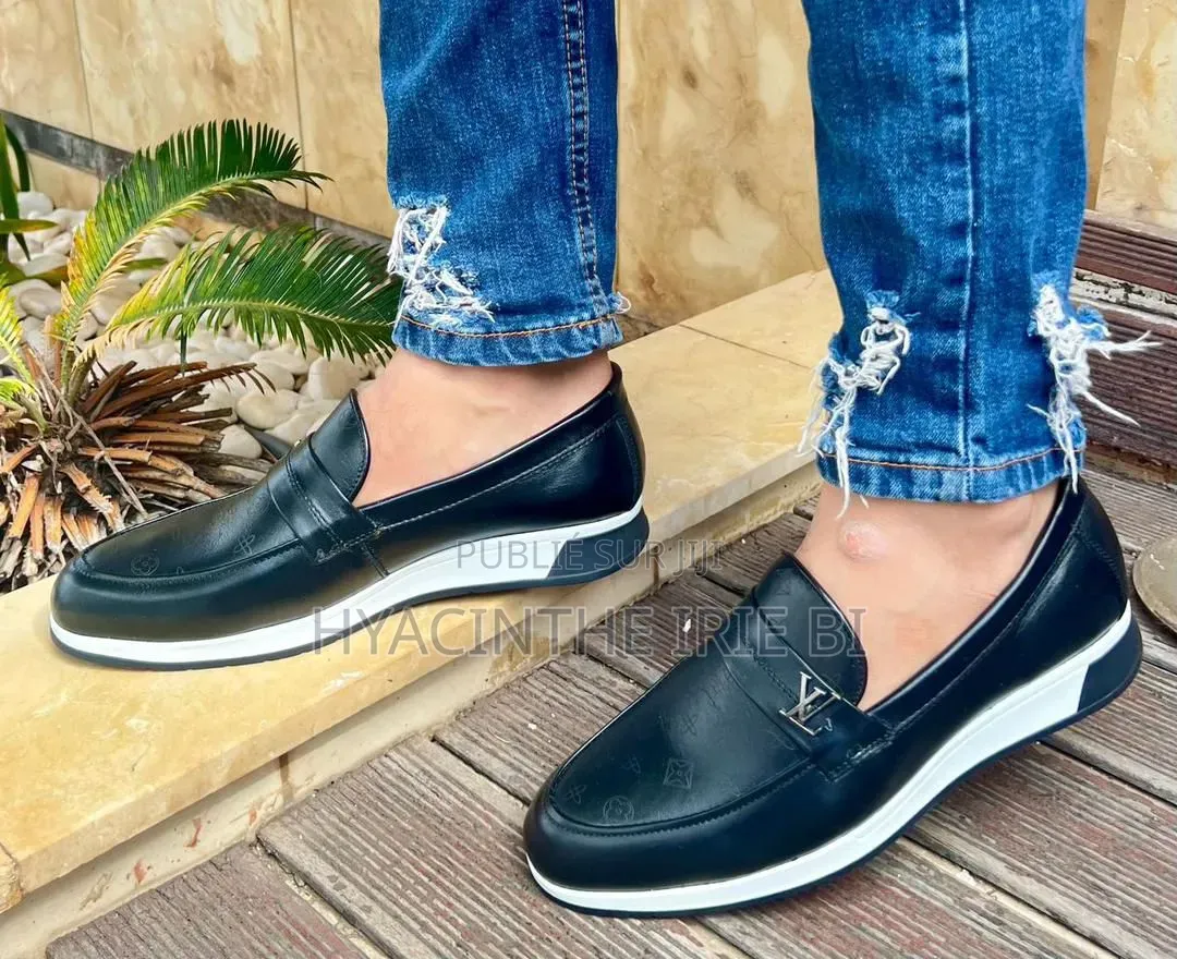 Mocassin Cuir Authentique Original Qualite Irréprochable Stock
