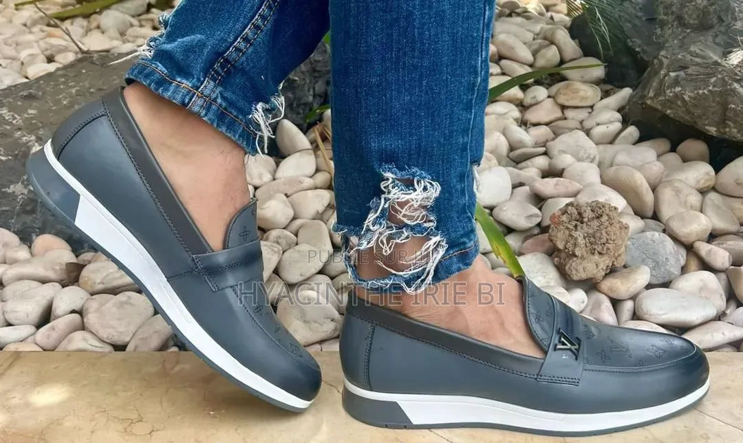 Mocassin Cuir Authentique Original Qualite Irréprochable Stock