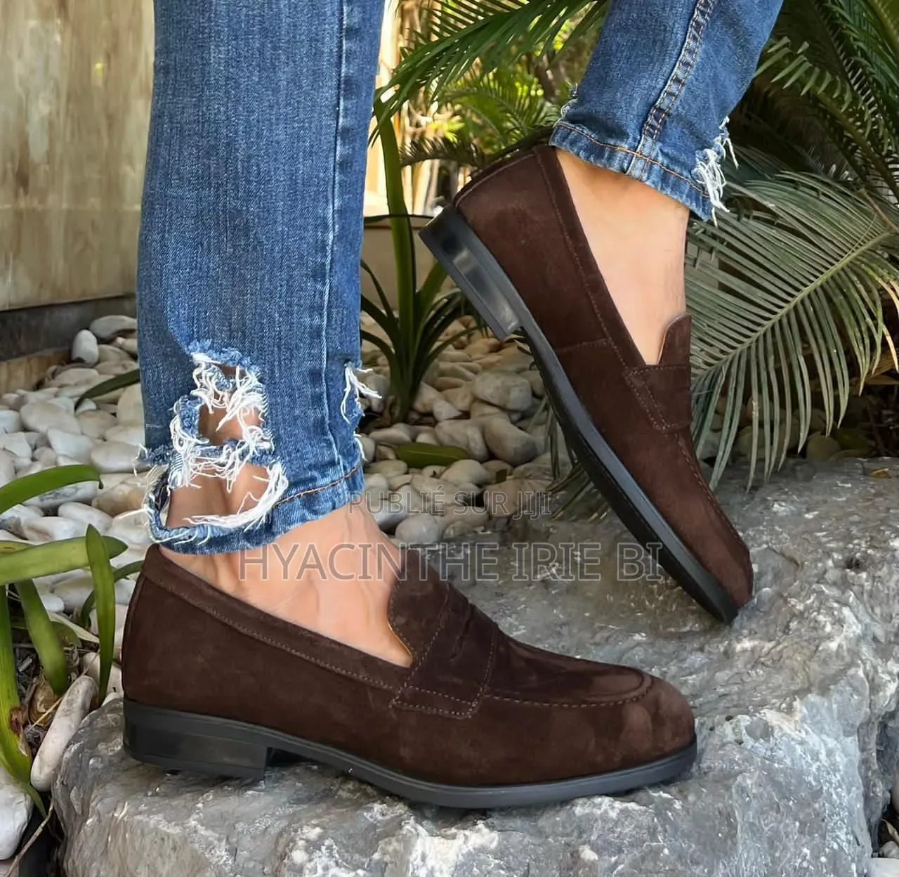 Mocassin Cuir Authentique Original Qualite Irréprochable Stock