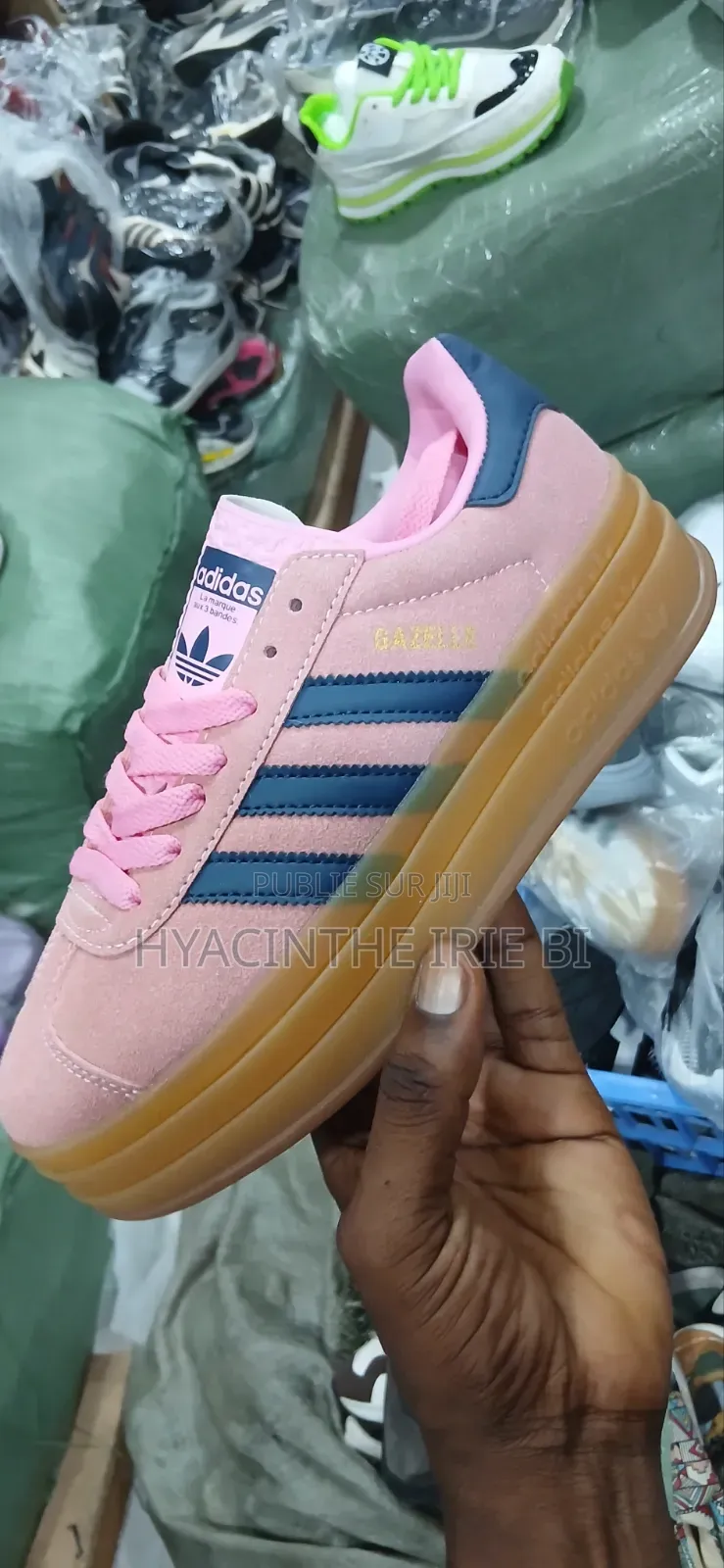 Adidas Femme Double Semelles Et Samba Crampon Original S