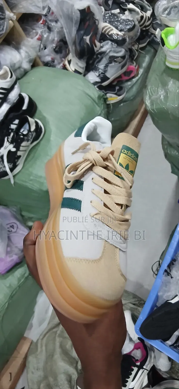 Adidas Femme Double Semelles Et Samba Crampon Original S