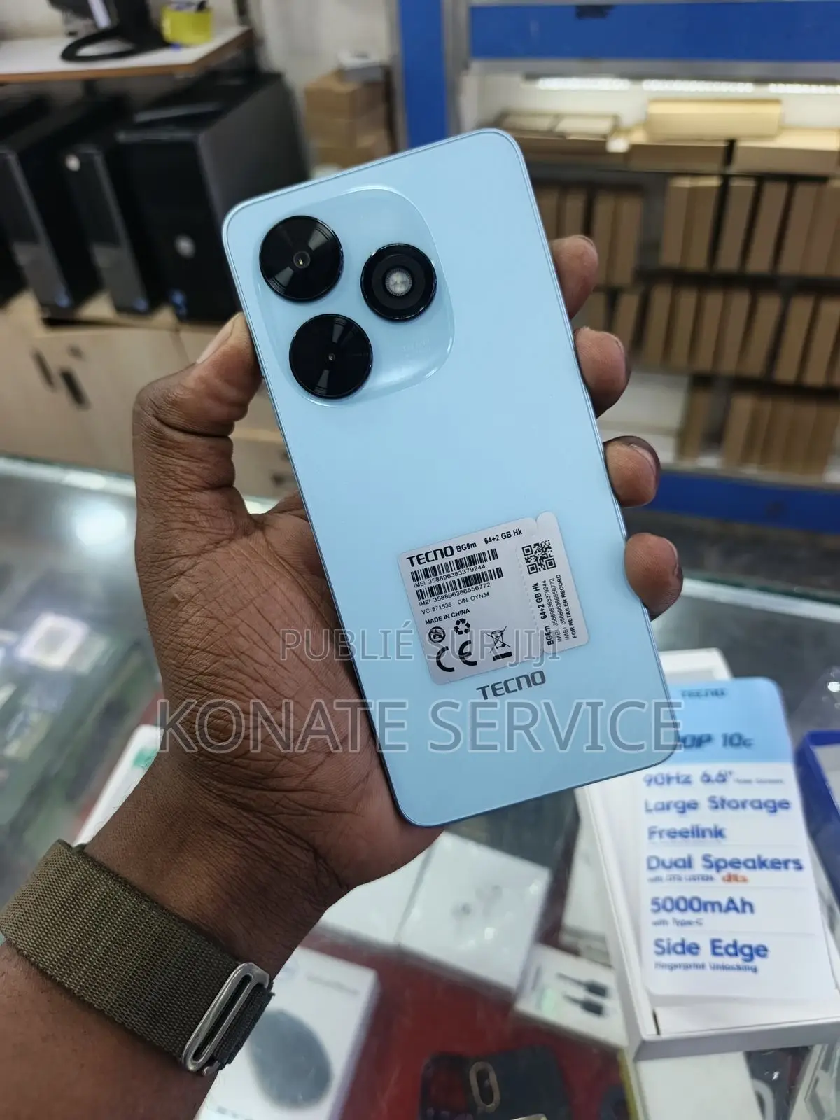 Nouveau Tecno Pop 8 64 GB Autre