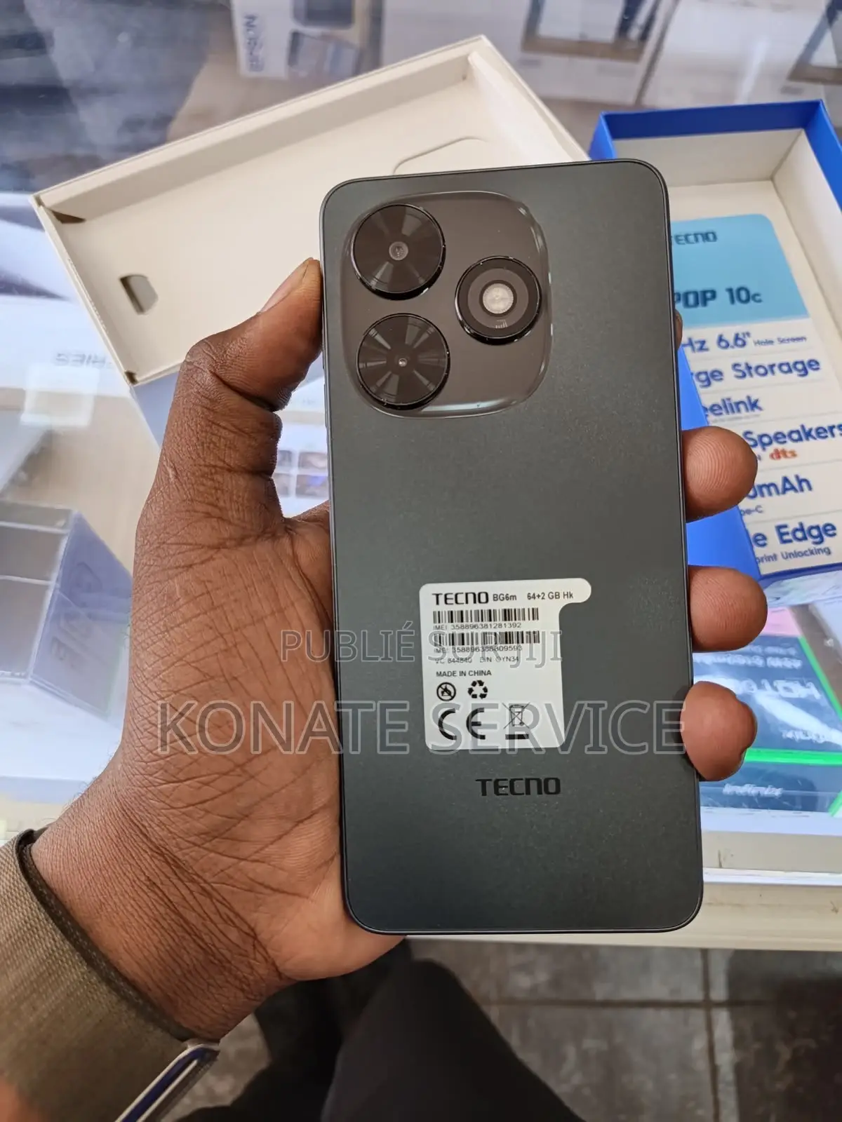 Nouveau Tecno Pop 8 64 GB Autre