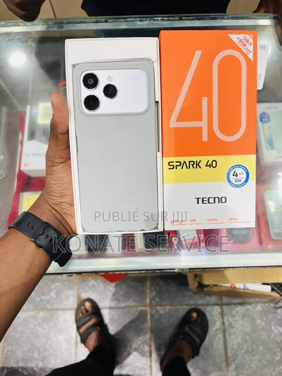 Nouveau Tecno Spark 40 128 GB Autre