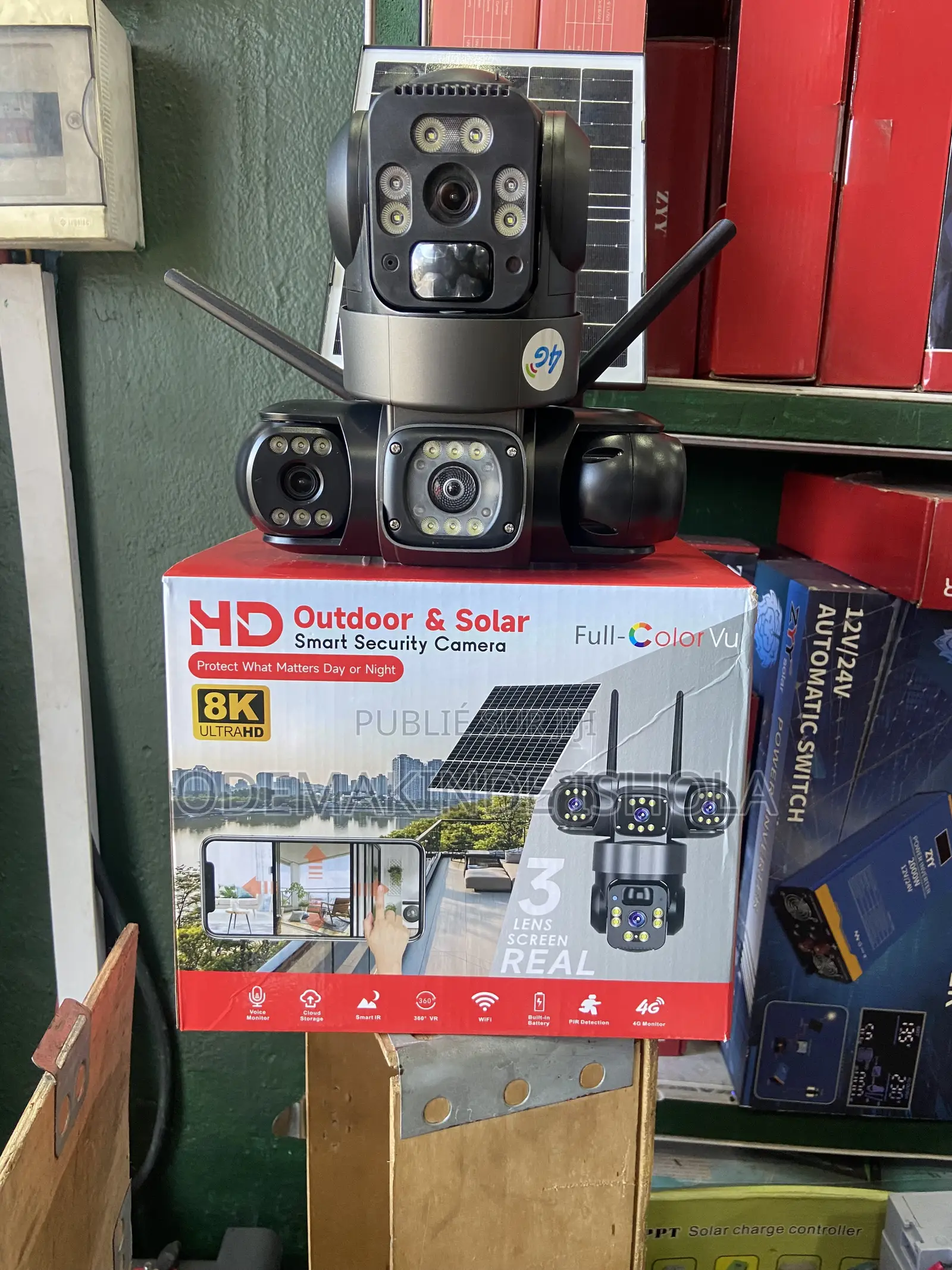 Camera Solaire 8kultra Hd