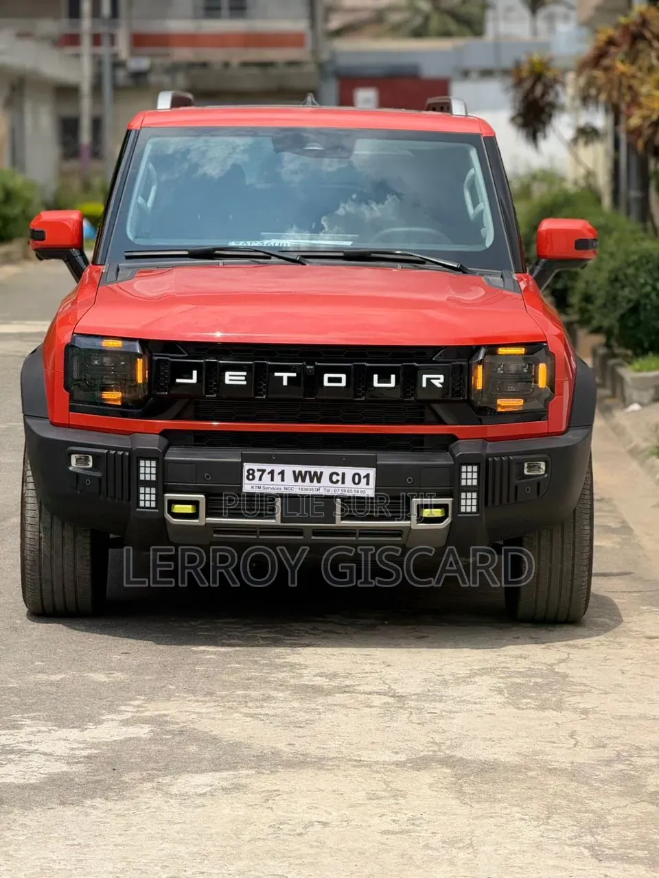 Nouveau Jetour T2 2025 Rouge