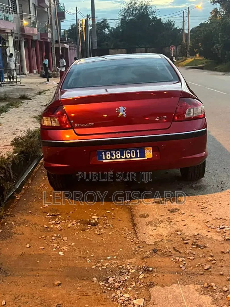 Peugeot 407 2016 Rouge
