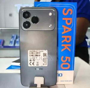 Nouveau Tecno Spark 50 128 GB Gris