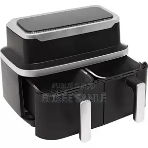 Nasco Friteuse À Air Noir-Inox 8,4l