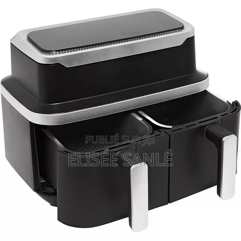 Nasco Friteuse À Air Noir-Inox 8,4l