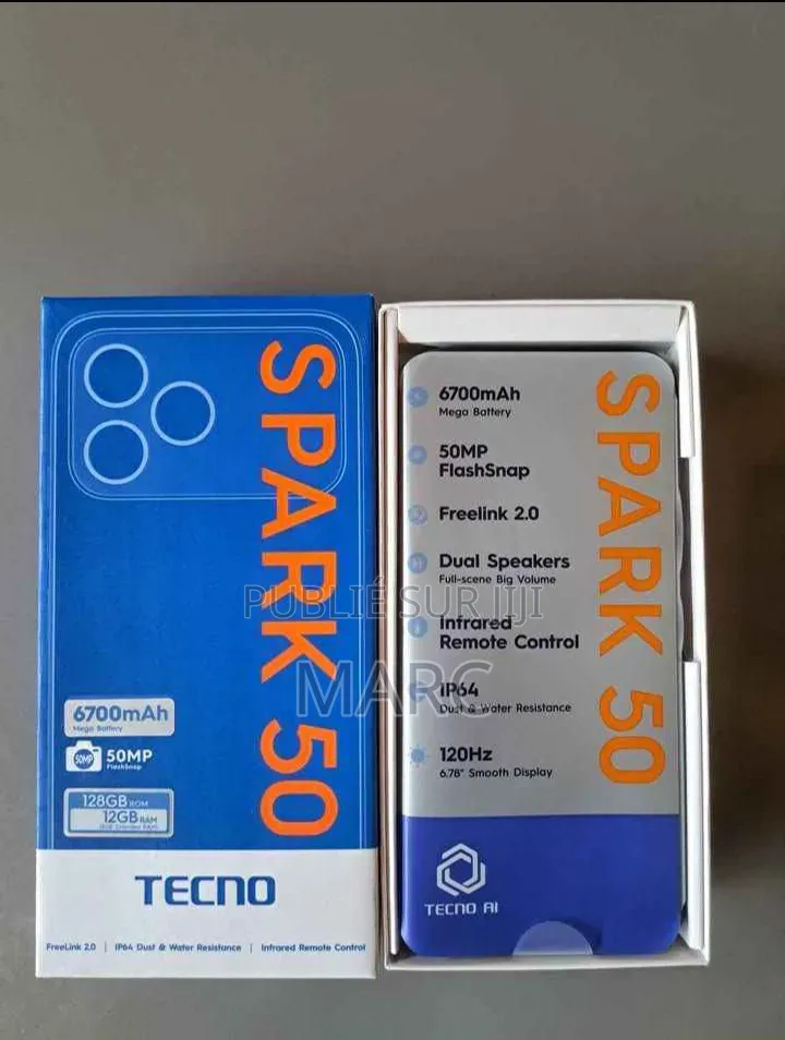 Nouveau Tecno Spark 50 128 GB Autre