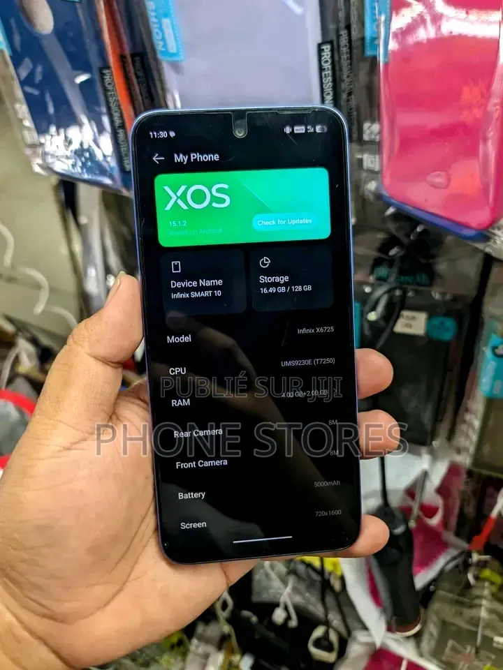 Nouveau Infinix Smart 9 128 GB Bleu