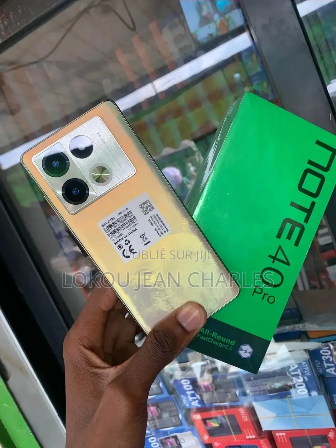 Nouveau Infinix Note 40 Pro 256 GB Doré