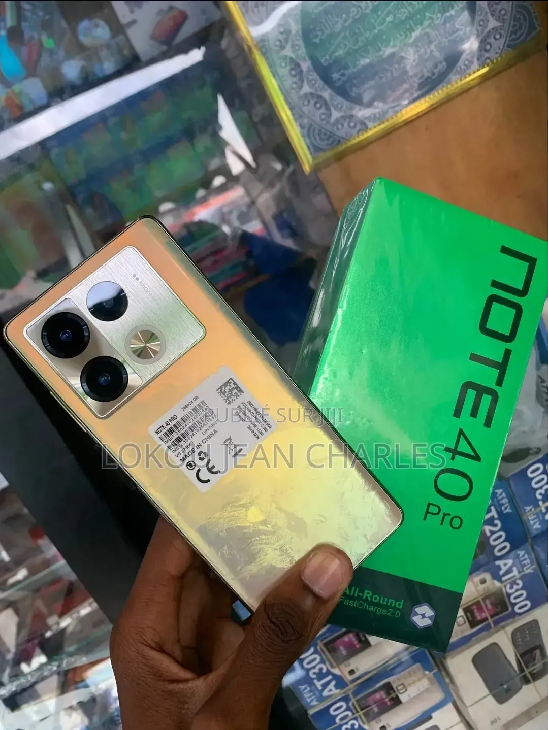 Nouveau Infinix Note 40 Pro 256 GB Doré
