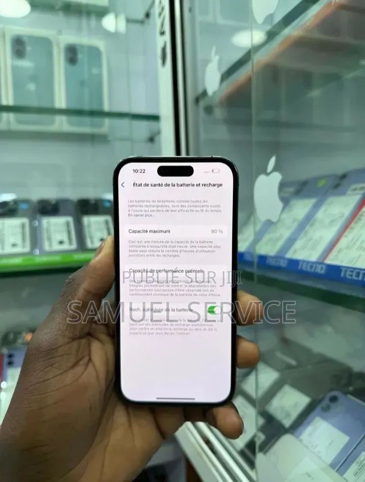 Apple iPhone 14 Pro 256 GB Noir