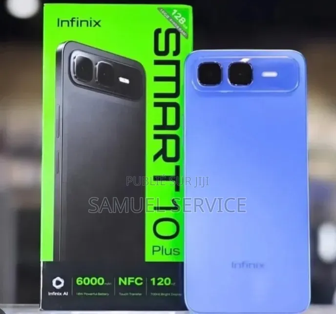 Nouveau Infinix Smart 10 64 GB Bleu