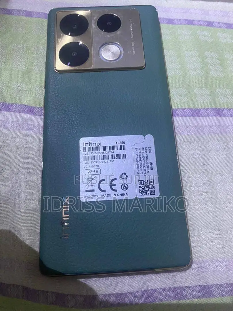 Nouveau Infinix Note Edge 256 GB Autre