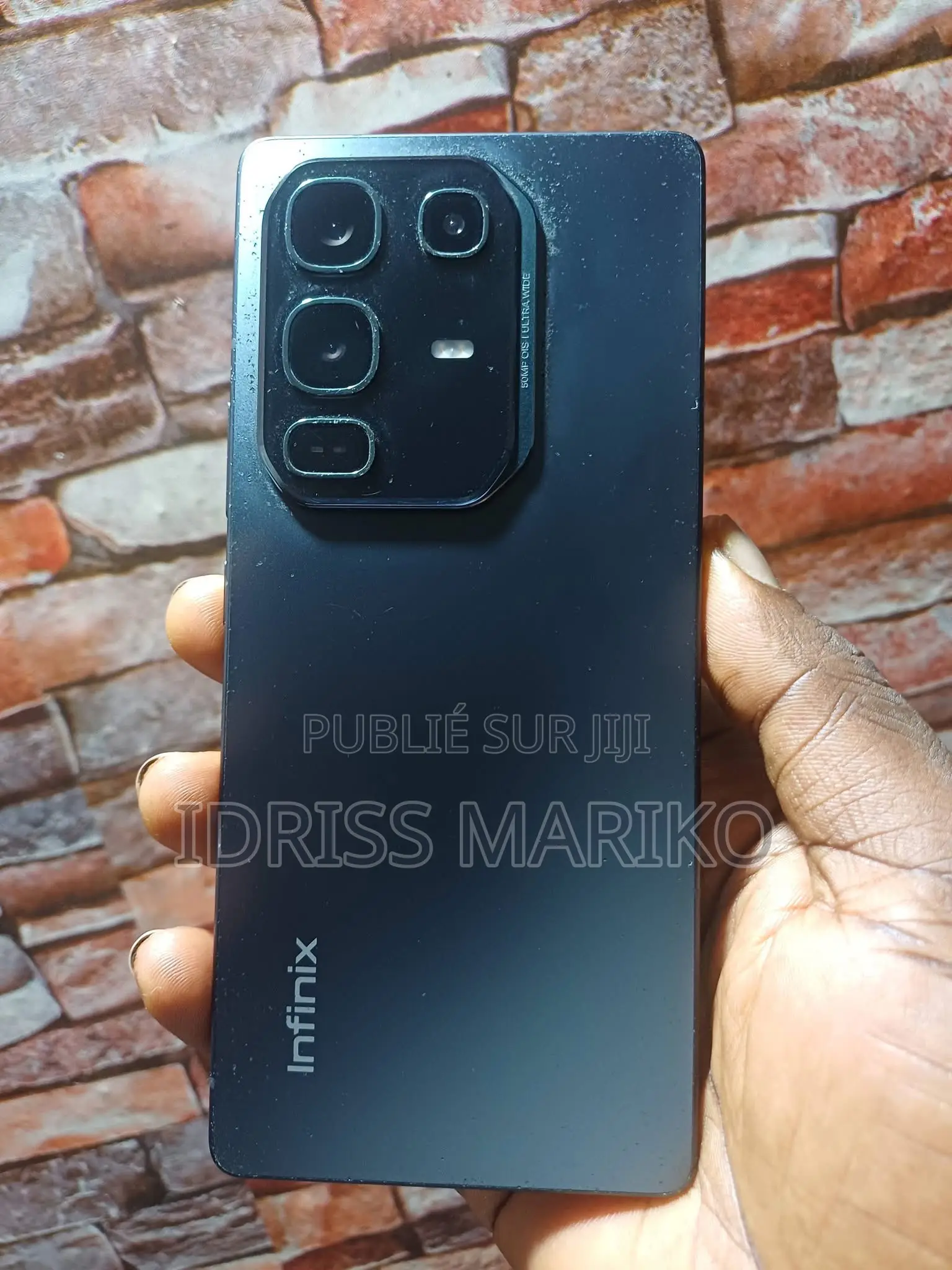 Nouveau Infinix Note 50 Pro 256 GB Noir