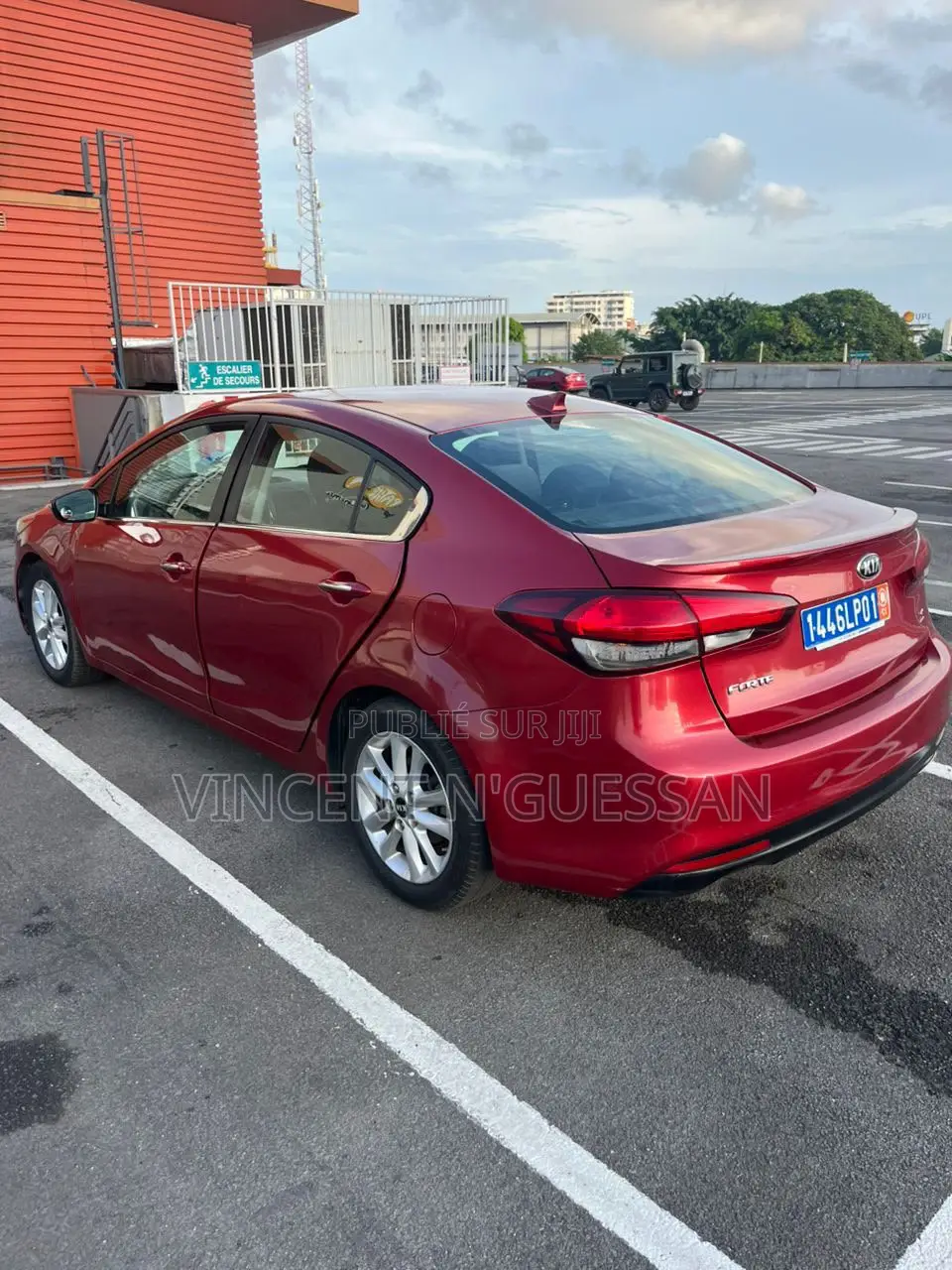 Kia Forte EX Hatchback 2018 Rouge