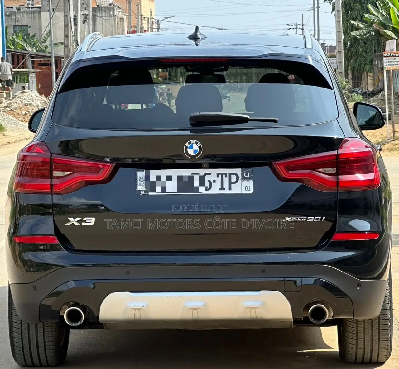 BMW X3 xDrive30i 2021 Noir