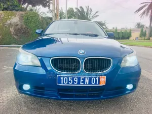 BMW 5 Series 2004 Bleu