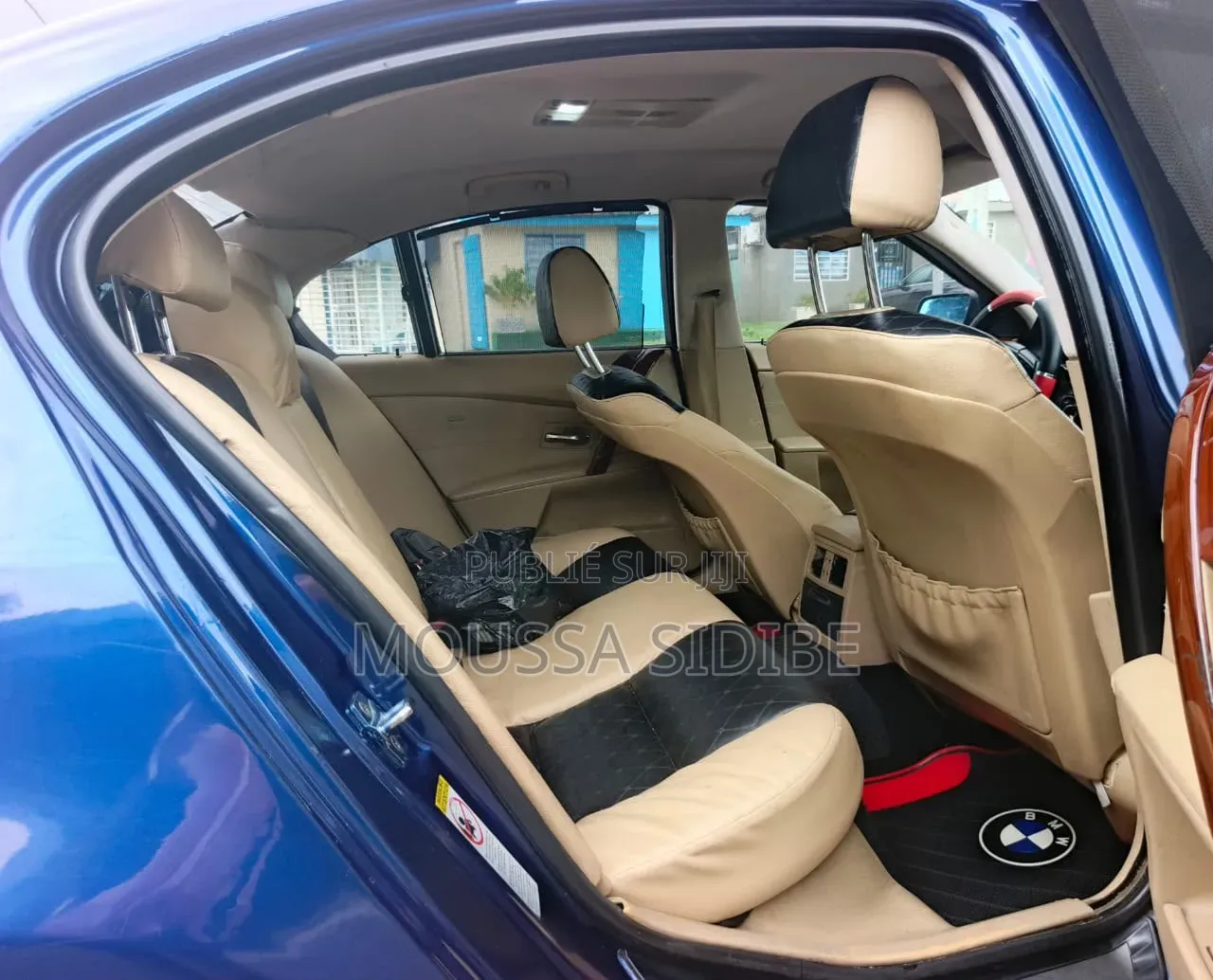 BMW 5 Series 2004 Bleu