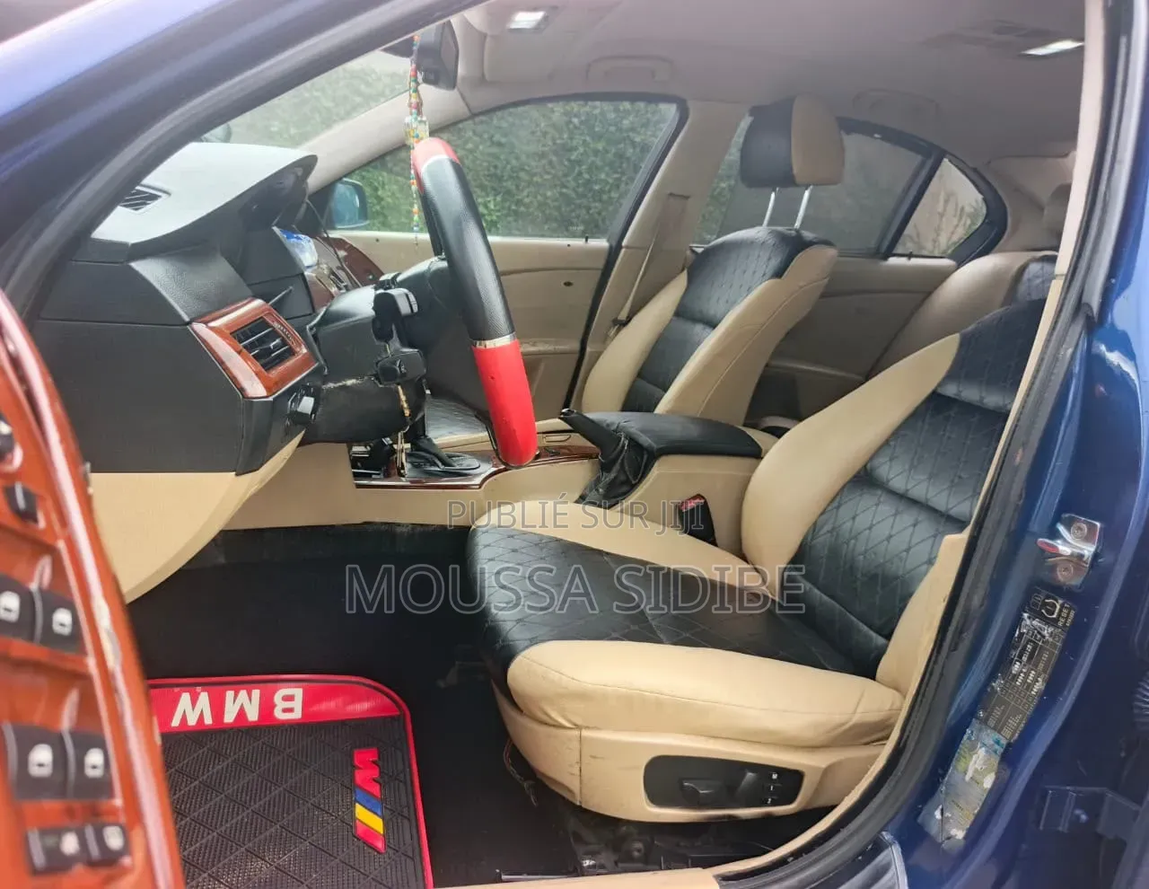 BMW 5 Series 2004 Bleu