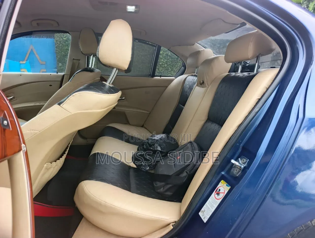 BMW 5 Series 2004 Bleu