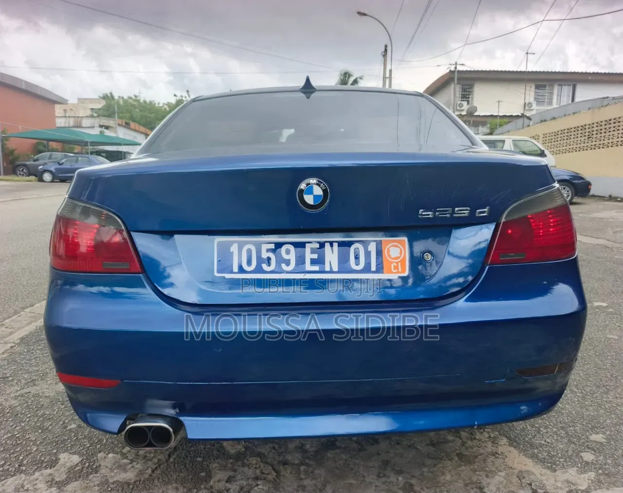 BMW 5 Series 2004 Bleu